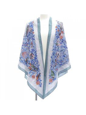 Hermes Jungle Love Triangle Jean Shawl Scarf